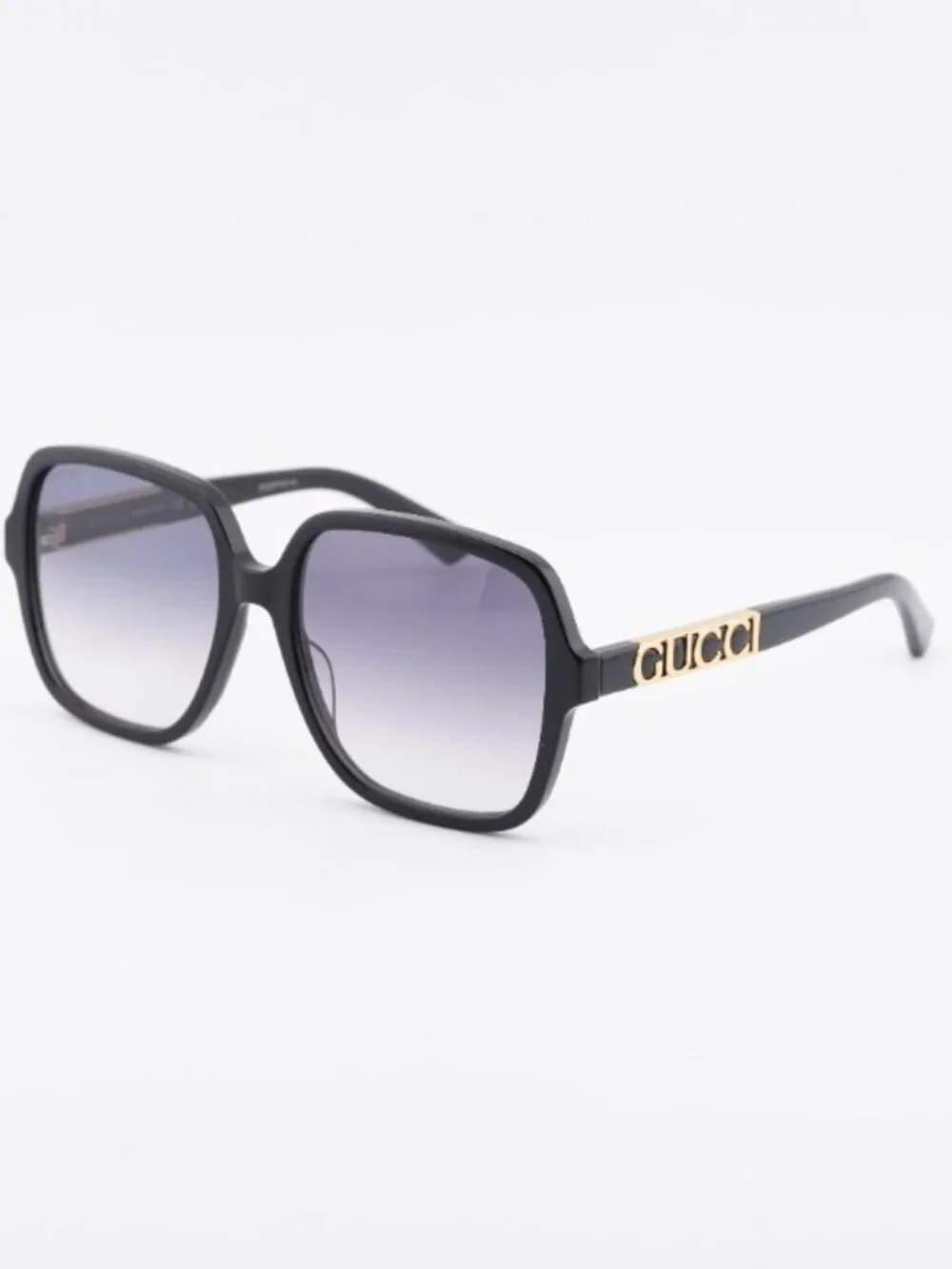 Gucci GG1189S 002 Sunglasses Black Square Frame, Grey Gradient Lenses